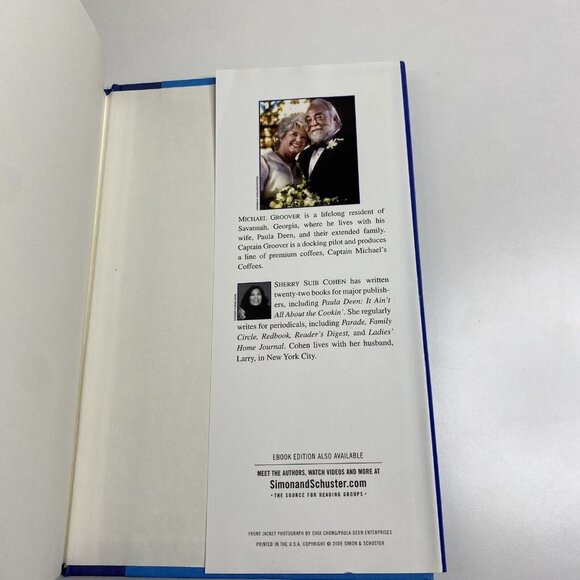 My Delicious Life w/ Paula Deen by Michael Groover Hardcover Signed 1st Edition - Picture 4 of 15